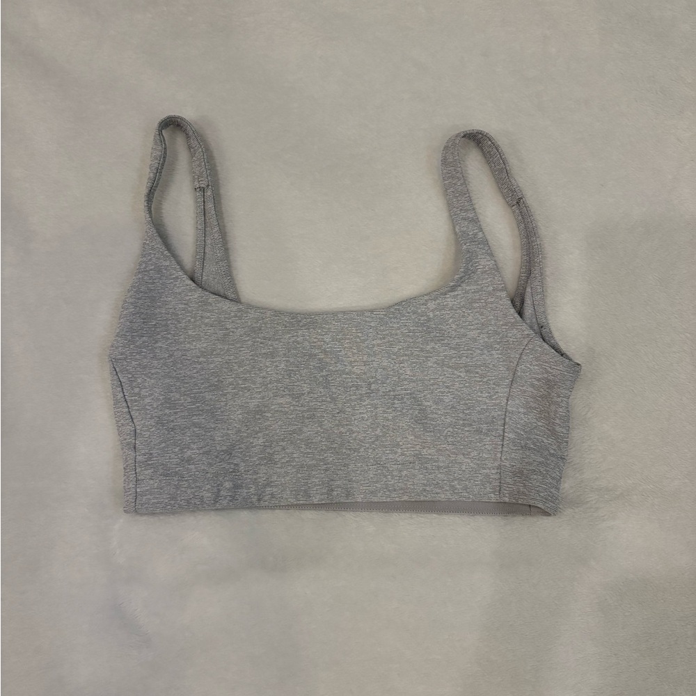 Outdoor Voices Gray Sports Bra